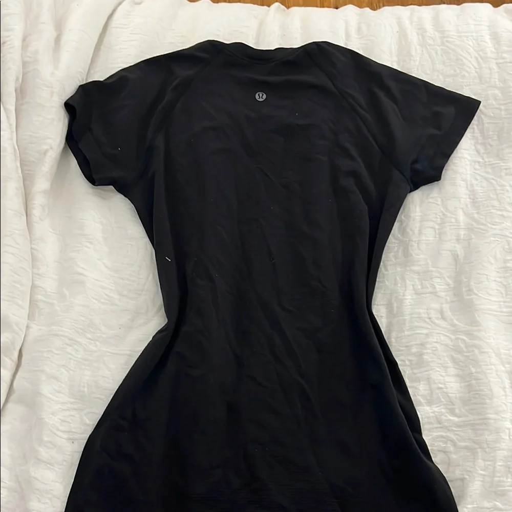 lululemon athletica Black Short Sleeve Performance Tee